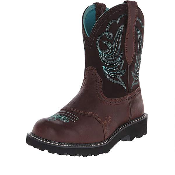 Women'S Embroidered Mid Cowboy Boots 16927330C