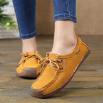 Women'S Soft Sole Comfortable Casual Flat Lace-Up Shoes 88980160C