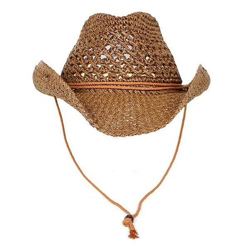 Handmade Straw Hat Western Cowboy Hat 41605510C