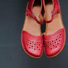 Women'S Retro Hollow One Word Strap Single Shoes 24064461C