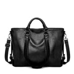 Women'S Vintage Oil Wax Leather Tote Bag 22763115C