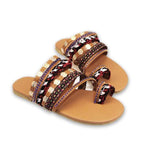 Women'S Bohemian Slip-On Sandals 09642727C
