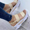 Women'S Strap Platform Fish Toe Sandals 65219947C