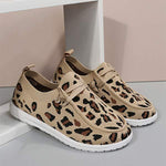 Women'S Fly Knit Leopard Slip-On Sneakers 08117026C