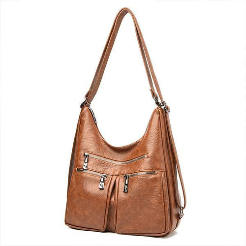 Women'S Multi Pocket Shoulder Bag Backpack 11351009C