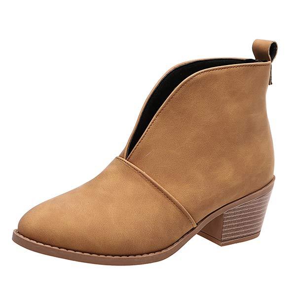 Women'S Chunky Heel Ankle Boots 74922233C