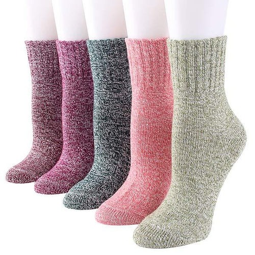 Women'S Thick Warm Solid Color Socks 37632204C