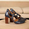 Women'S Chunky Heel Strap Sandals 40527001C