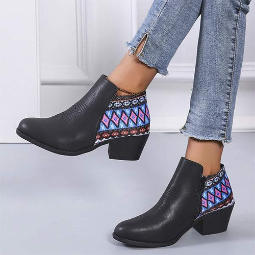 Women'S Chunky Heel Fashion Ankle Boots 57864464