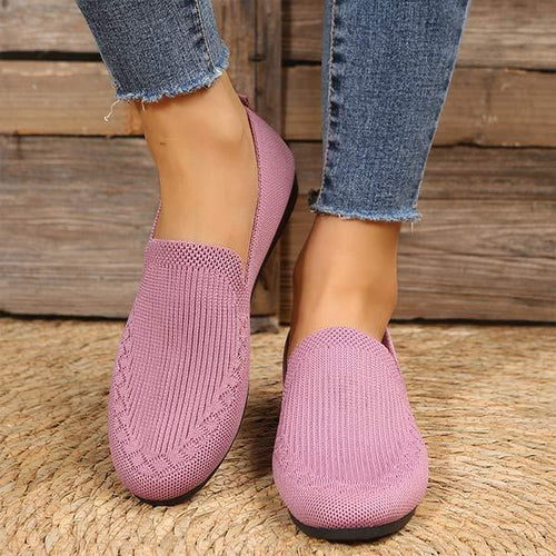 Women'S Round Toe Comfortable Casual Flats 55786623C