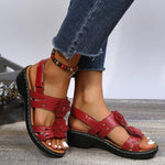 Women'S Platform Flower Casual Sandals 15112817C