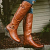 Women'S Round Toe Vintage Boots 28378260C