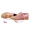 Women'S Vintage Contrast Lace-Up Shoes 54331861C