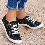 Women'S Flat Lace Fashion Casual Shoes 20257659C