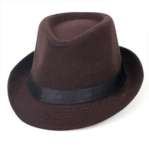 Fashion Casual Woolen Jazz Hat 02997547C