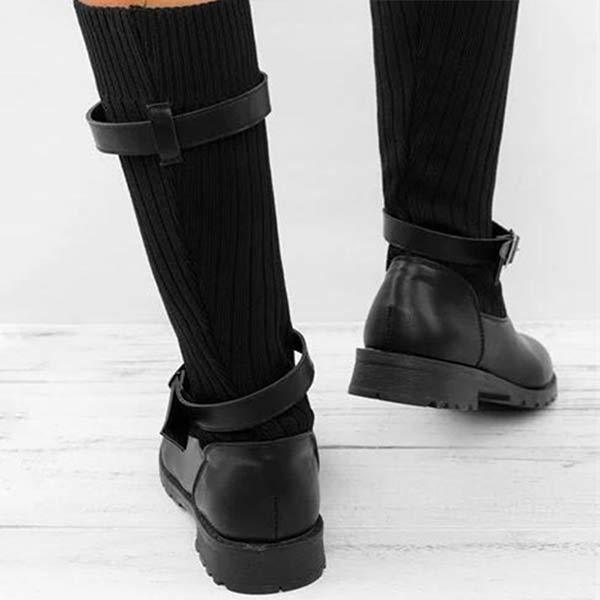 Women'S Round Toe Vintage Boots 24991258C