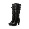 Women'S Vintage Fashion Lace-Up Rider Boots 37276840C
