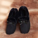 Women'S Fleece Thick Slip On Cotton Shoes 51778843C