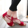 Women'S Fashion Strap Wedge Sandals 85980251