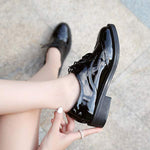 Women'S Brogue Soft Sole Lace-Up Shoes 79295323C