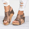 Women'S Fish Toe Wedge Sandals 48681007C