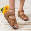 Women'S Fish Toe Casual Velcro Sandals 09630481C