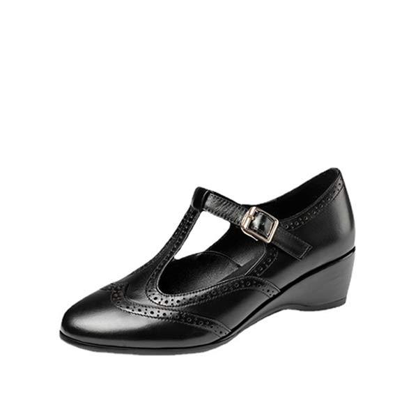 Women'S Wedge Retro Brogue Shoes 48218477C
