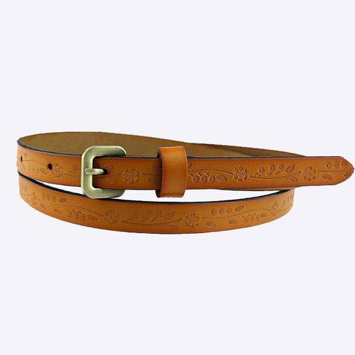 Women'S Vintage Leather Belt 55467038C