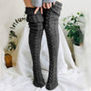 Solid Color Over The Knee Wool Warmer Stockings 26522647C