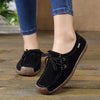 Women'S Soft Sole Comfortable Casual Flat Lace-Up Shoes 88980160C