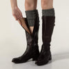 Women'S Warm Knit Socks Boot Covers 87804425C