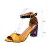 Women'S Strappy Chunky Heel Fashion Sandals 52864151C