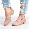 Women'S Fashion Retro Chunky Heel Shoes 77465560C