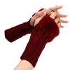 Women'S Fingerless Wool Warm Gloves 47187161C