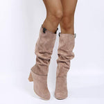 Women'S Chunky High Heel Boots 44120332C