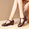 Women'S Wedge Retro Brogue Shoes 48218477C
