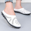 Women's Casual Hollow Breathable Low Top Flat Slippers 87527188C