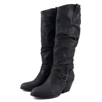 Women'S Chunky Heel High Boots 20745697C