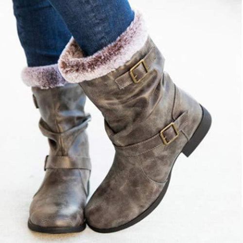 Women'S Autumn Winter Warm Snow Boots 43349344C