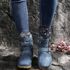 Women'S Ethnic Print Fashion Boots 17756420C