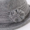 Women'S Thick Warm Flower Knitted Hat 72618347C