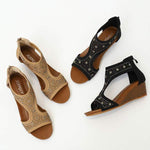 Women'S Wedge Casual Soft Bohemian Sandals 29309330C