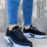 Women'S Platform Casual Lace Up Sneakers 64130402C