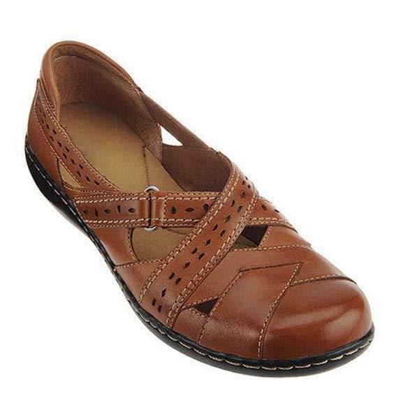 Women'S Retro Cutout Sandals 92908329C