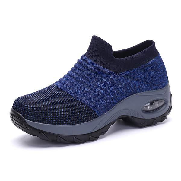 Women'S Casual Elastic Fly Knit Socks Shoes 94192280C