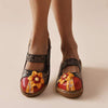 Women'S Ethnic Vintage Flower Slippers 37008565C
