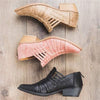 Women'S Fashion Retro Chunky Heel Shoes 77465560C