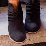 Women'S Vintage Chunky Heel Boots 82344873C