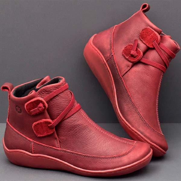 Women'S Vintage Casual Short Ankle Boots 70900035