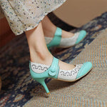Women'S Hollow High Heel Fashion Shoes 21388301C